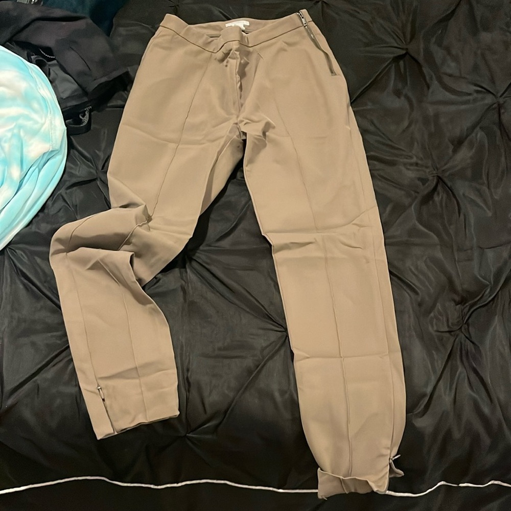 Light Brown Pants with Pockets, H&M, Women's